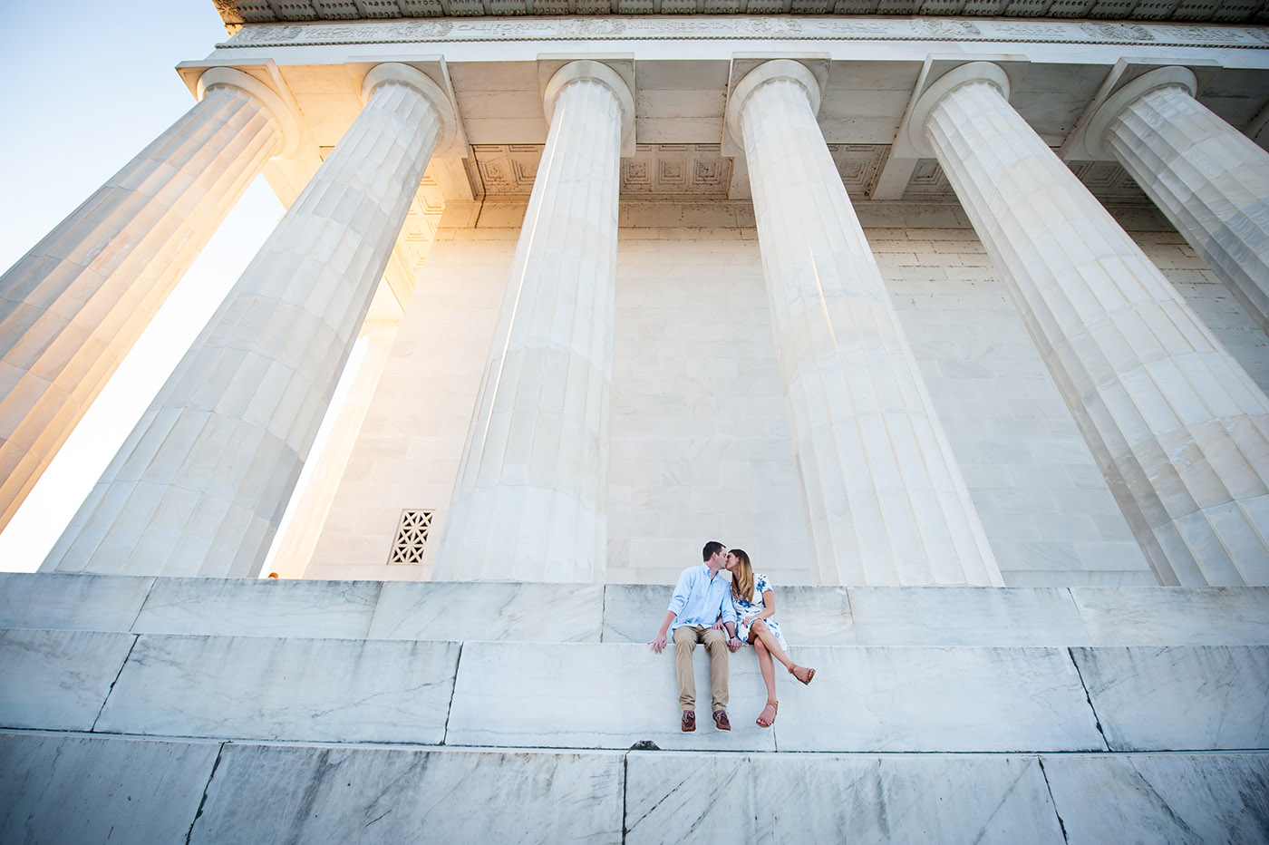 Washington DC Engagement Session | Georgetown Engagement Session | Domino + Hank
